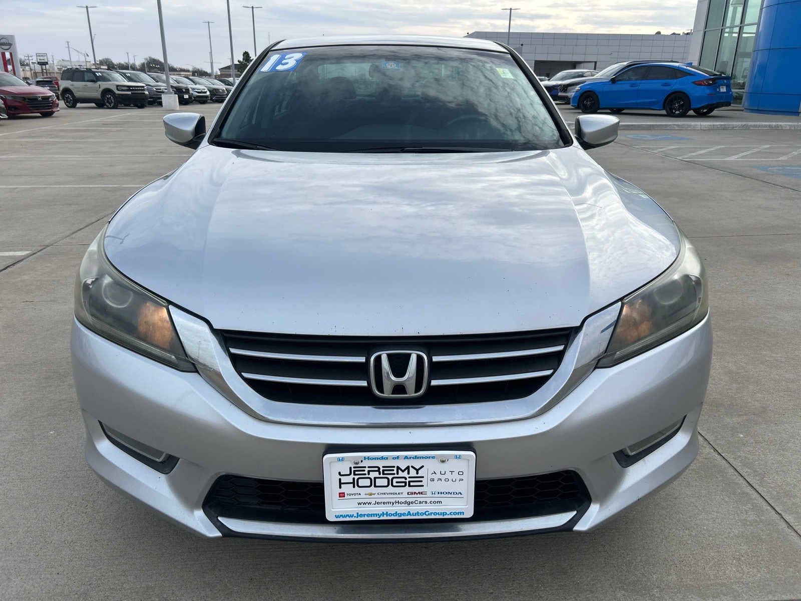 Used 2013 Honda Accord Sport with VIN 1HGCR2F58DA259841 for sale in Ardmore, OK