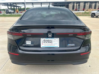 2025 Honda Accord Hybrid Sport