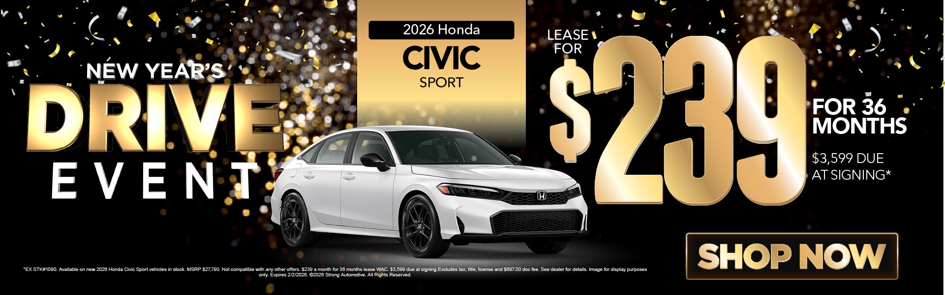 2026 Honda Civic Sport 