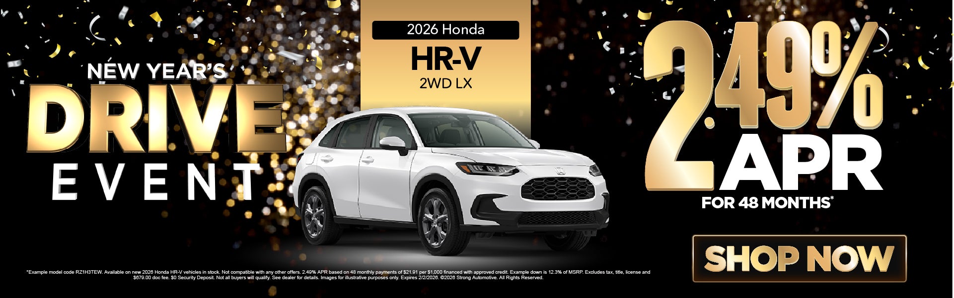 2026 Honda HR-V 2WD LX