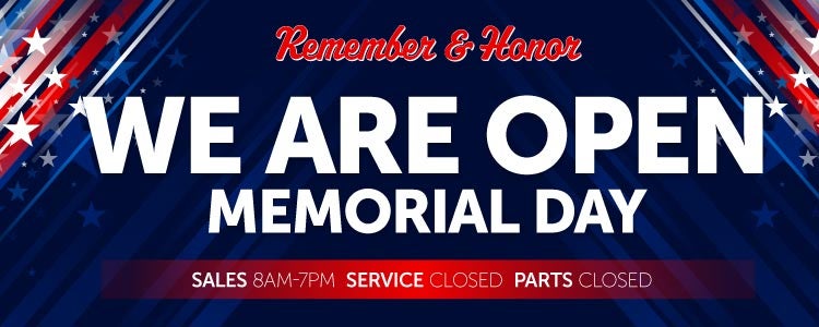 open memorial day